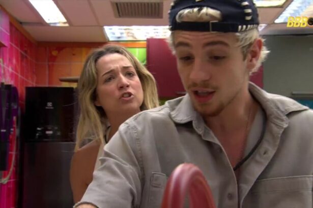 Samira e Juliano em trecho de treta no BBB 26