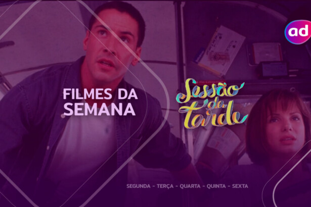 Trecho do filme Velocidade Máxima na arte da semana na Sessão da Tarde