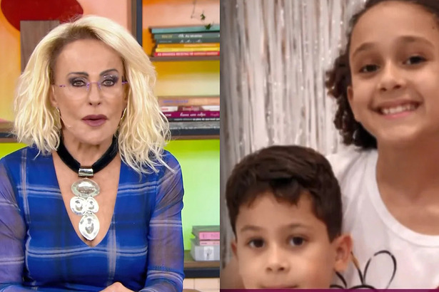 Ana Maria Braga divide tela com imagens das crianças que foram mortas em acidente em Diadema, São Paulo