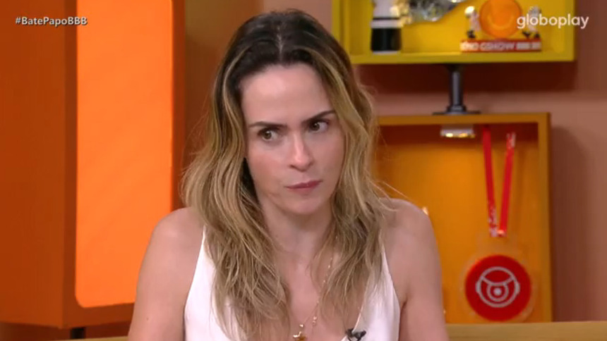 Ana Paula Renault em trecho do Bate-Papo BBB