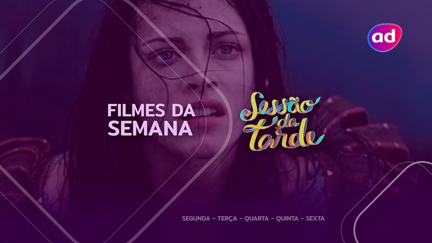 Filme Branca de Neve e o Caçador na arte da semana na Sessão da Tarde