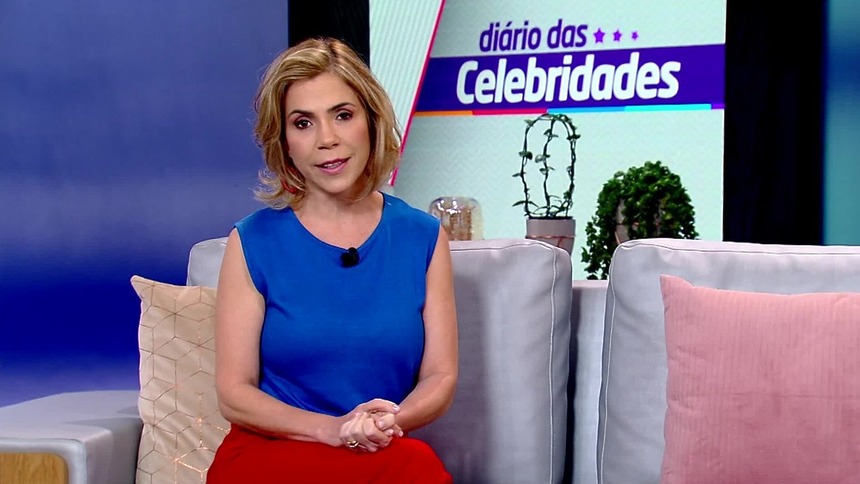 Keila Jimenez no quadro Diário das Celebridades do Hoje em Dia