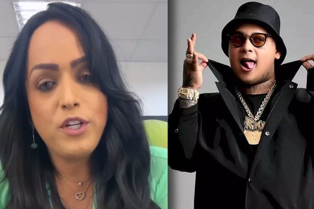 Lisa Gomes e MC Ryan SP em uma montagem