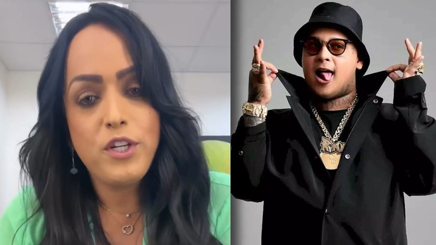 Lisa Gomes e MC Ryan SP em uma montagem
