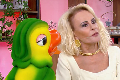 Louro Mané e Ana Maria Braga no Mais Você