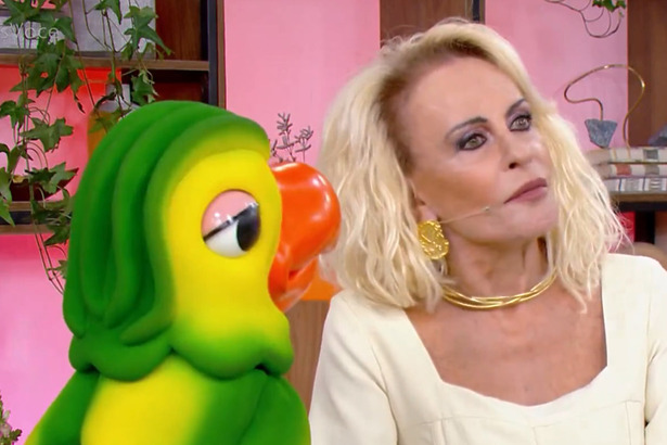 Louro Mané e Ana Maria Braga no Mais Você