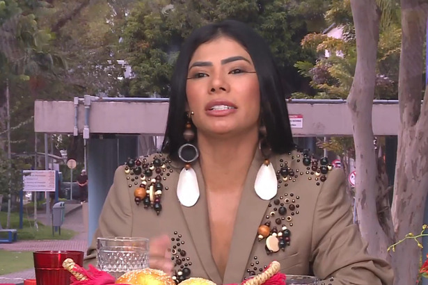 Marciele participando do Café com o Eliminado do BBB 26