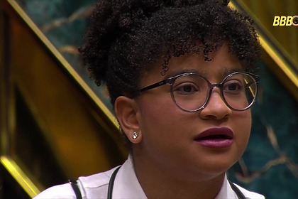 Milena apreensiva em trecho da final do BBB 26