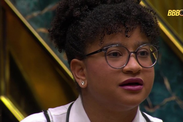 Milena apreensiva em trecho da final do BBB 26