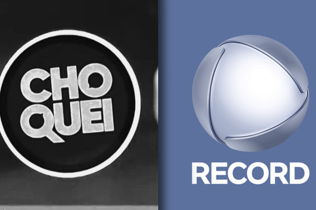 Logo da Choquei divide tela com a RECORD