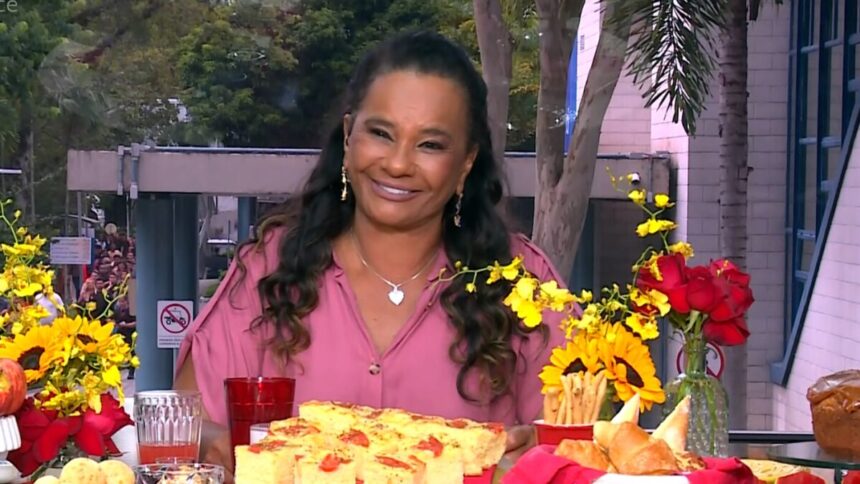 Solange Couto participando do Café com o Eliminado do BBB 26 no Mais Você