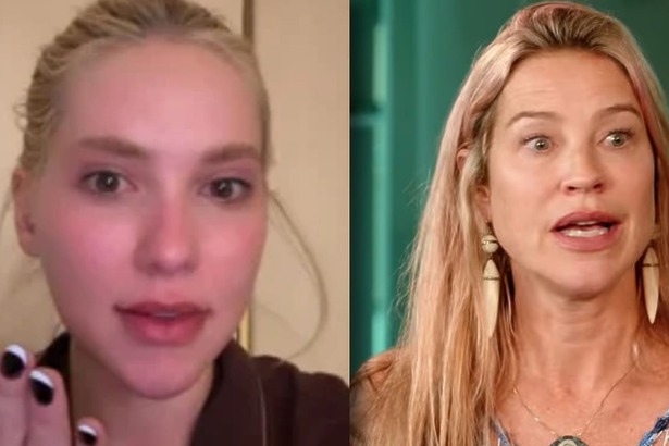 Virginia Fonseca e Luana Piovani em uma montagem