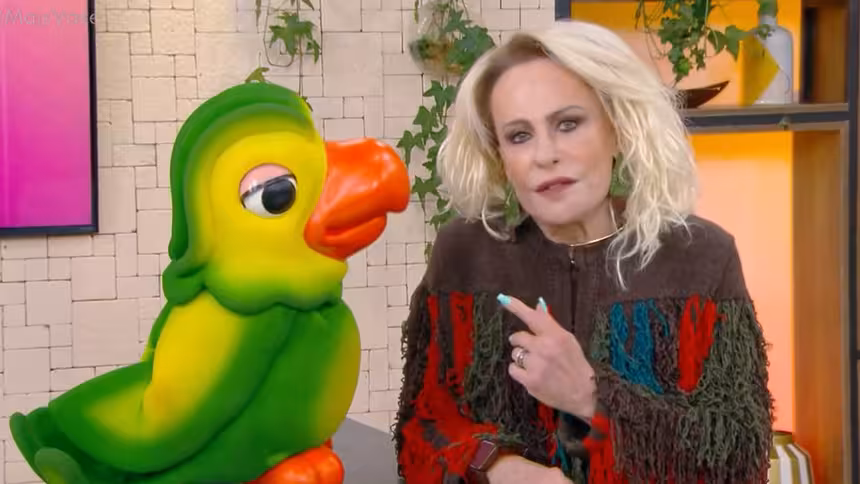 Ana Maria Braga e Louro Mané no Mais Você