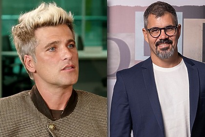 Bruno Gagliasso e Juliano Cazarré em uma montagem