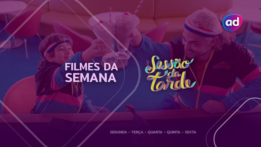 Filme Dois É Demais em Orlando na arte da semana na Sessão da Tarde