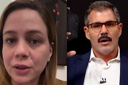 Leandro leal e juliano cazarré em uma montagem