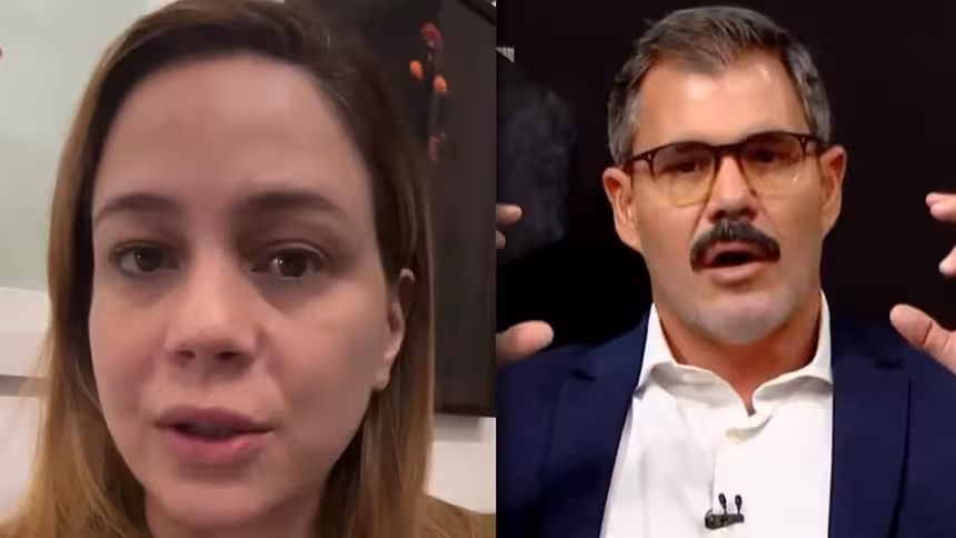 Leandro leal e juliano cazarré em uma montagem