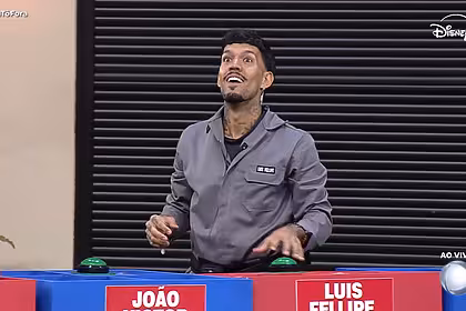 Luis Felipe em trecho da Prova Tô Fora na Casa do Patrão