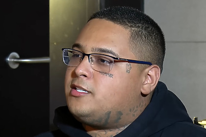 MC Ryan SP emocionado em entrevista ao Domingo Espetacular