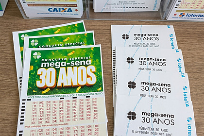 Bilhetes da Mega Sena 30 Anos