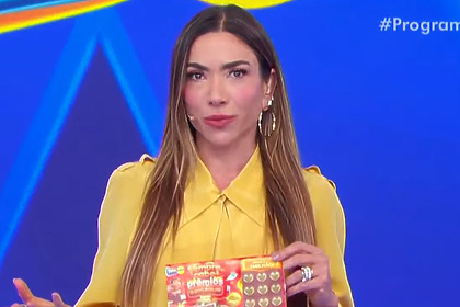 Patricia Abravanel em trecho do quarto sorteio da Tele Sena de Mães