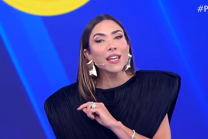 Patricia Abravanel em trecho do quinto sorteio na Tele Sena de Mães