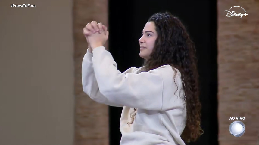 Andressa em trecho da Prova Tô Fora na Casa do Patrão