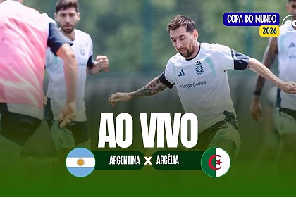 Argentina X Argélia na arte de onde assistir ao jogo da Copa do Mundo 2026