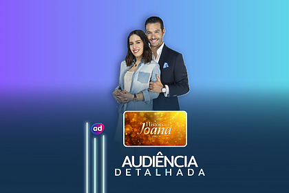 Arte de d divulgação da Audiência Detalhada de A Historia De Joana, A Virgem