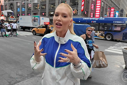 Virginia Fonseca, direto de Nova York, em trecho do seu quadro no Domingão