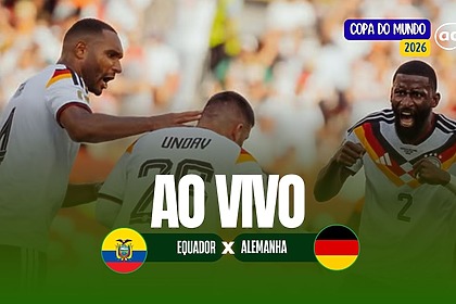 Arte de onde assistir ao jogo Equador X Alemanha pela Copa do Mundo 2026