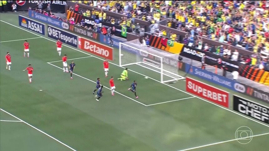 Gol De Endrick no Amistoso do Brasil contra O Egito