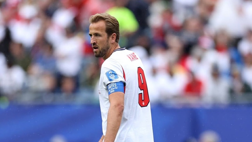 Harry Kane com a camisa da Inglaterra na Copa do Mundo 2026