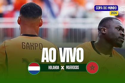 Arte onde assistir ao jogo Holanda x Marrocos pela Copa do Mundo 2026