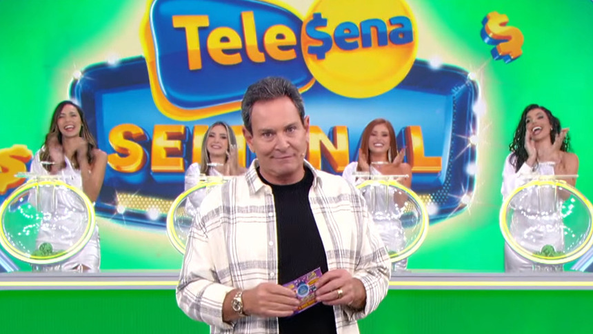 Luis Ricardo Sorteio Da Tele Sena Semanal 108