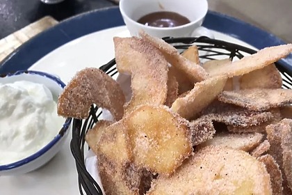 Maça Frita em trecho de receita do Mais Você