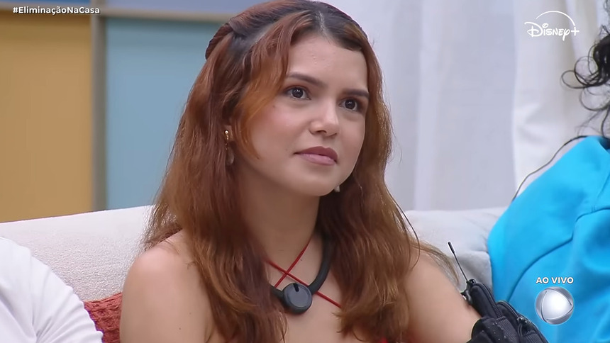 Marina em trecho da noite de eliminação na Casa do Patrão