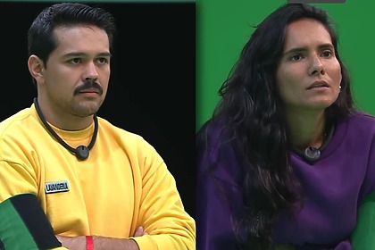 Matheus e Morena em trecho da Prova Tô Fora na Casa do Patrão