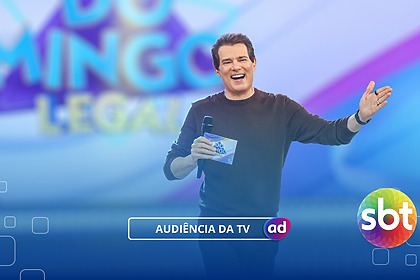 Média Audiência Mensal Sbt