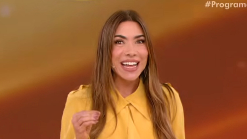 Patricia Abravanel em trecho do sorteio da Tele Sena de São João