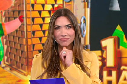 Patricia Abravanel em trecho do terceiro sorteio da Tele Sena de São João