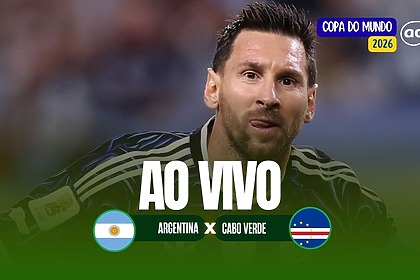 Arte onde assistir ao jogo Argentina x Cabo Verde pela Copa do Mundo 2026