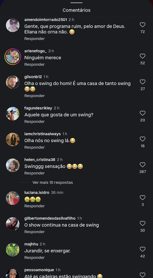 Comentários sobre a participação de Arlindinho no Em família com Eliana