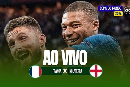 arte onde assistir ao jogo França x Inglaterra pela Copa do Mundo 2026