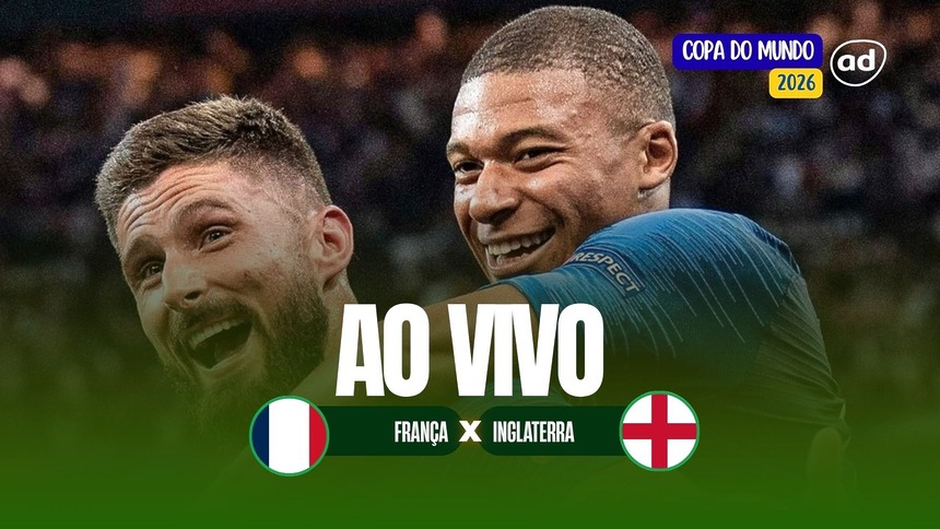 arte onde assistir ao jogo França x Inglaterra pela Copa do Mundo 2026