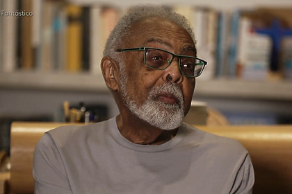 Gilberto Gil em entrevista ao Fantástico