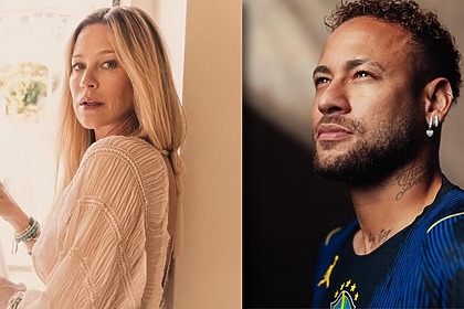 Luana Piovani e Neymar em uma montagem