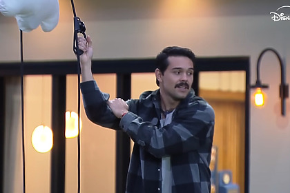Matheus em trecho da Prova da Final na Casa do Patrão
