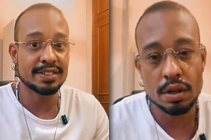 Mussunzinho em trechos do vídeo falando sobre a luta contra o alcoolismo