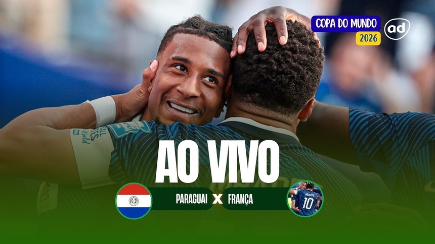 Arte onde assistir ao jogo Paraguai x França pela Copa do Mundo 2026
